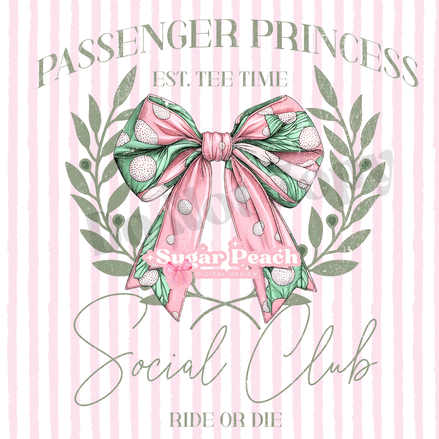 Passenger Princess Golf Coquette PNG Download